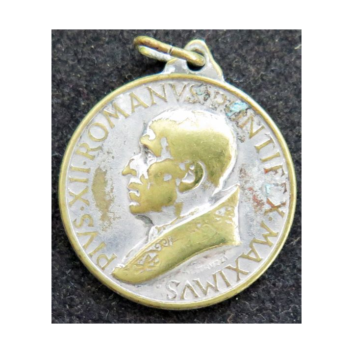 VATICAN : médaille du Pape Pie XII "Pius XII Romanus Pontifex Maximus"  Jubilé 1950