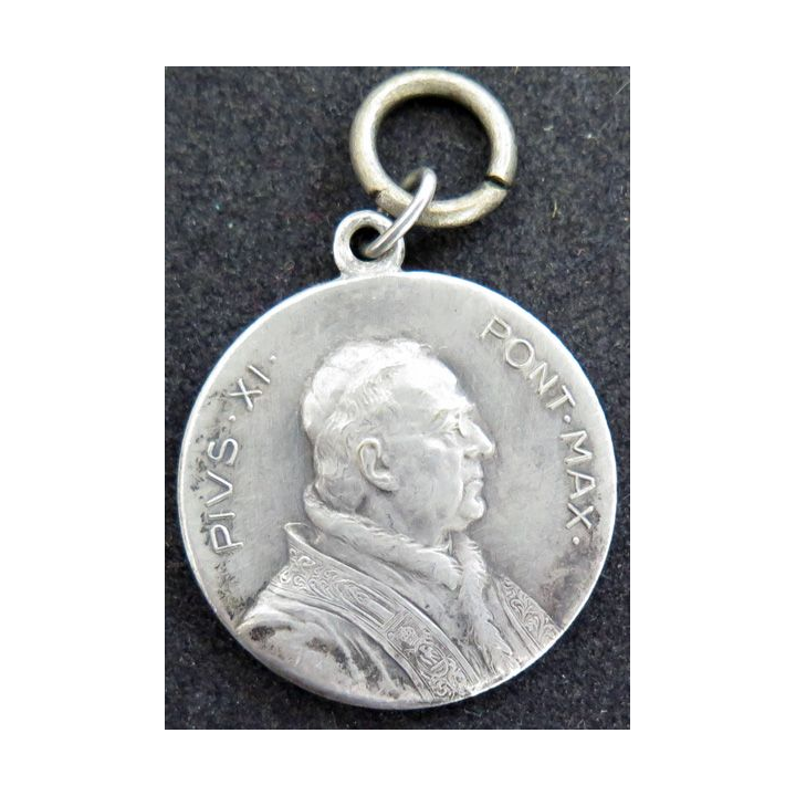 VATICAN : médaille argentée du Pape Pie XI "Pius XI Pont. Max." Année du Jubilée 1925