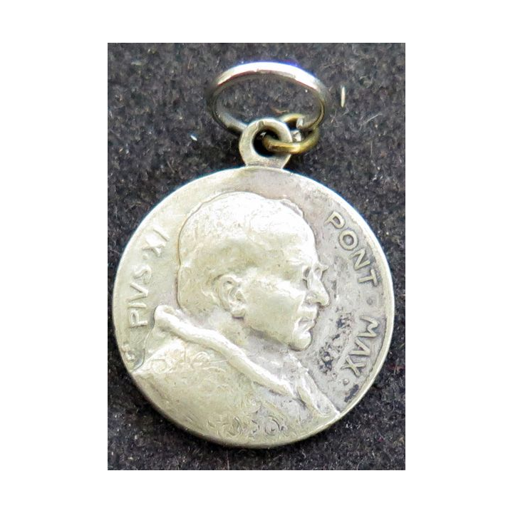VATICAN : médaille argentée du Pape Pie XI "Pius XI Pont. Max." Année du Jubilée 1925