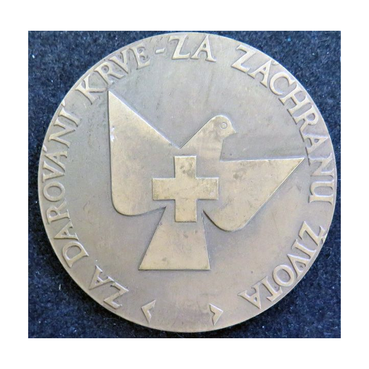Médaille de table du Professeur Mudrjan Jansky 3.4 1873 - 8.9 1921 en bronze et en coffret
