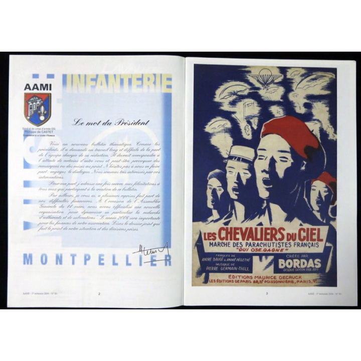 Revue : Musée de l'Infanterie 1° semestre 1999 N° 36 de l'A.A.M.I. EAI