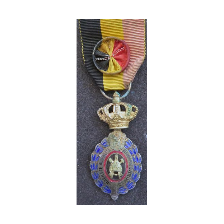 BELGIQUE : MÉDAILLE DU TRAVAIL 1°CLASSE
