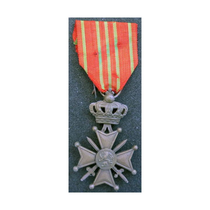BELGIQUE : croix de guerre 1914-1918