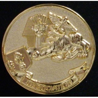 GENDARMERIE : BREVET BRONZE DE NÉGOCIATION DORÉ