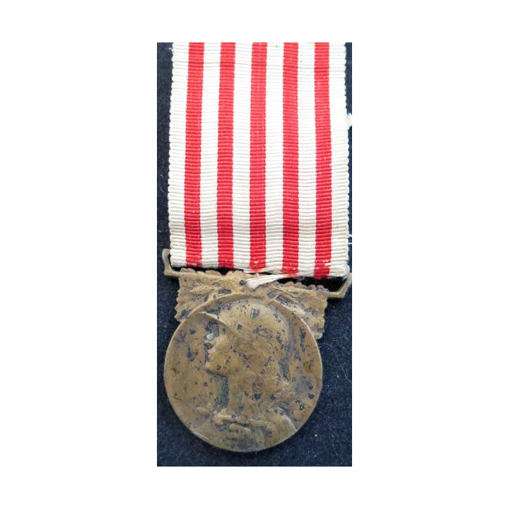 FRANCE : médaille commémorative de la Grande guerre 1914-1918 en bronze