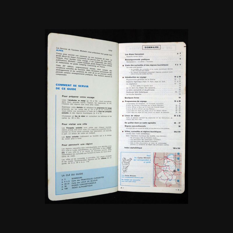 Guide de tourisme Michelin Alpes SavoieDauphiné 26° Edition