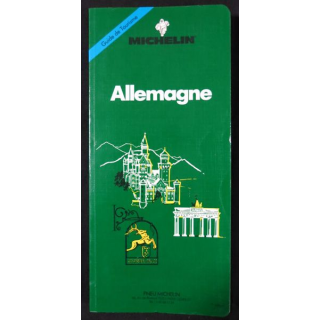 Guide de tourisme Michelin : Allemagne 1° Edition