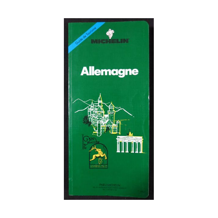 Guide de tourisme Michelin : Allemagne 1° Edition