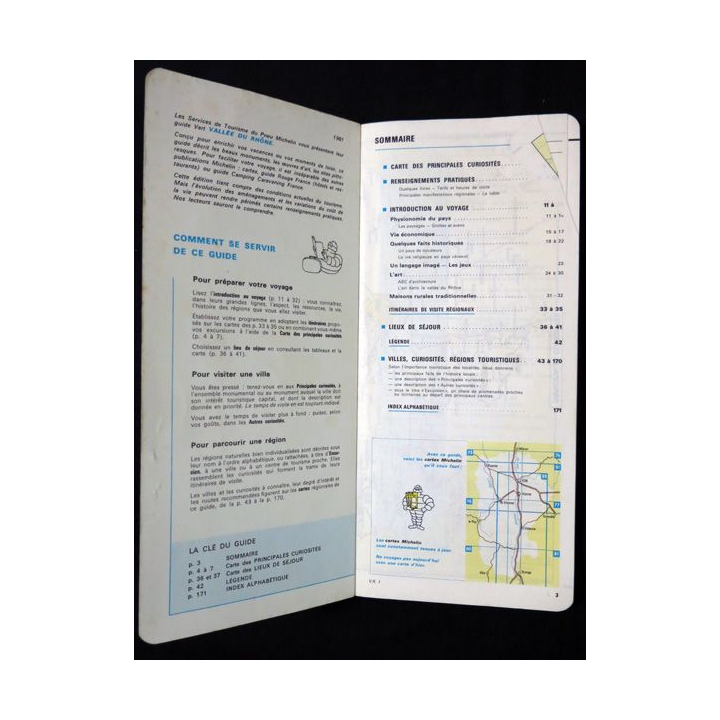 Guide de tourisme Michelin : Vallée du Rhône Vivarais - Lyonnais 5° Edition