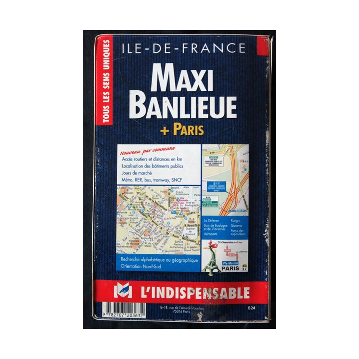 Maxi Banlieue & Paris  : Editions l'Indispensable
