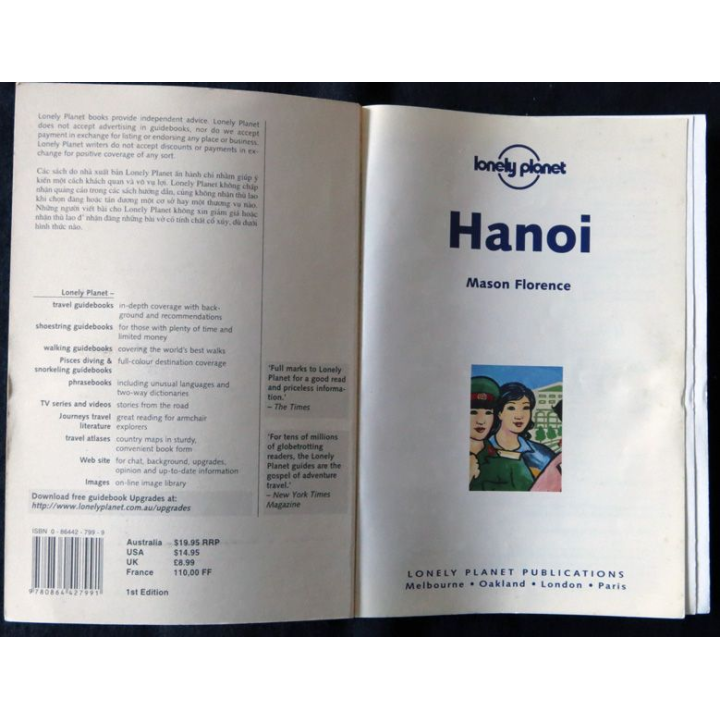 Guide : Hanoï de Masson Florence Editions Lonely Planet Publications