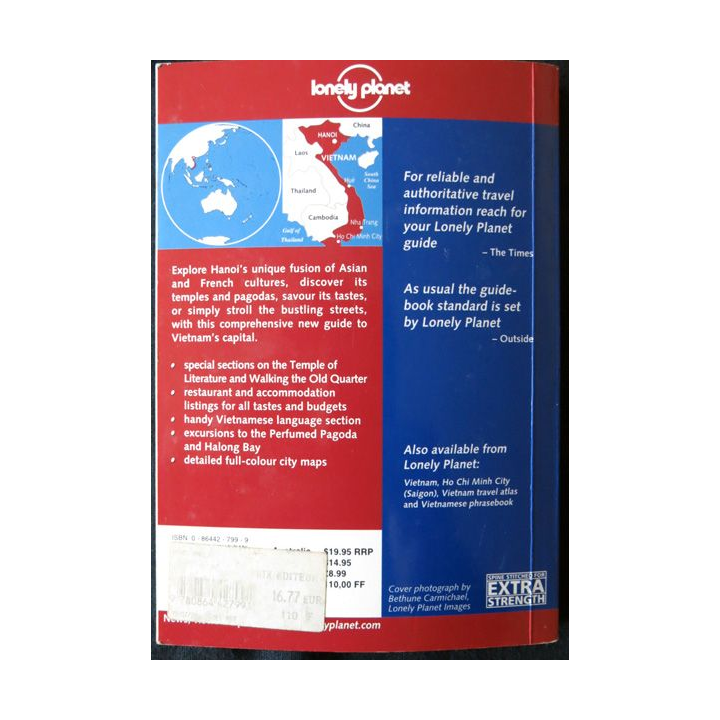 Guide : Hanoï de Masson Florence Editions Lonely Planet Publications