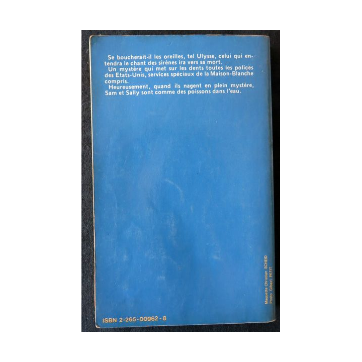 Sam & Sally : Comme des poissons dans l'eau de RM.G. Braun aux Editions Fleuve Noir