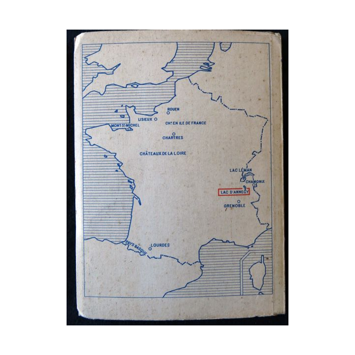 La France Illustrée : Le Lac d'Annecy de Bernard Danville aux Editions  Alpina 1942