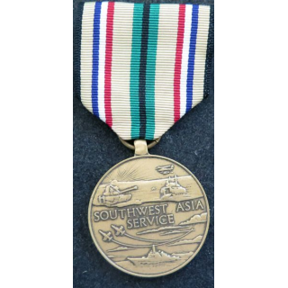 USA : médaille commémorative de la guerre du golfe Southwest Asia service