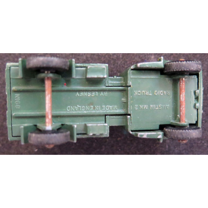 véhicule militaire Matchbox Lesney Austin MK2 radio truck N° 68