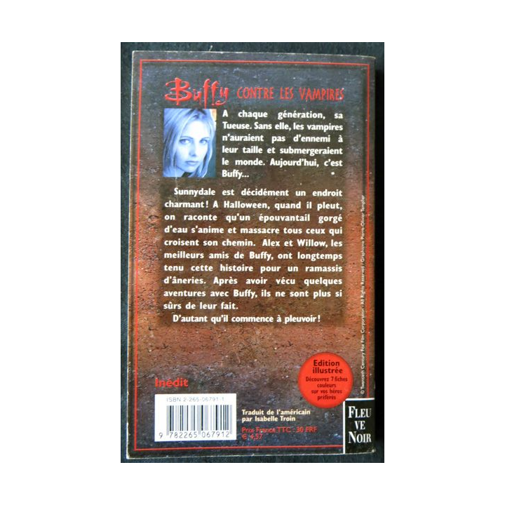 Buffy - La pluie d'Alloween de Nancy Holder aux Editions Fleuve Noir