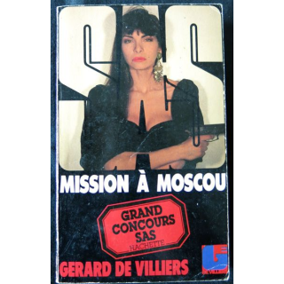 SAS - mission à Moscou de Gérard de Villiers aux Editions Plon