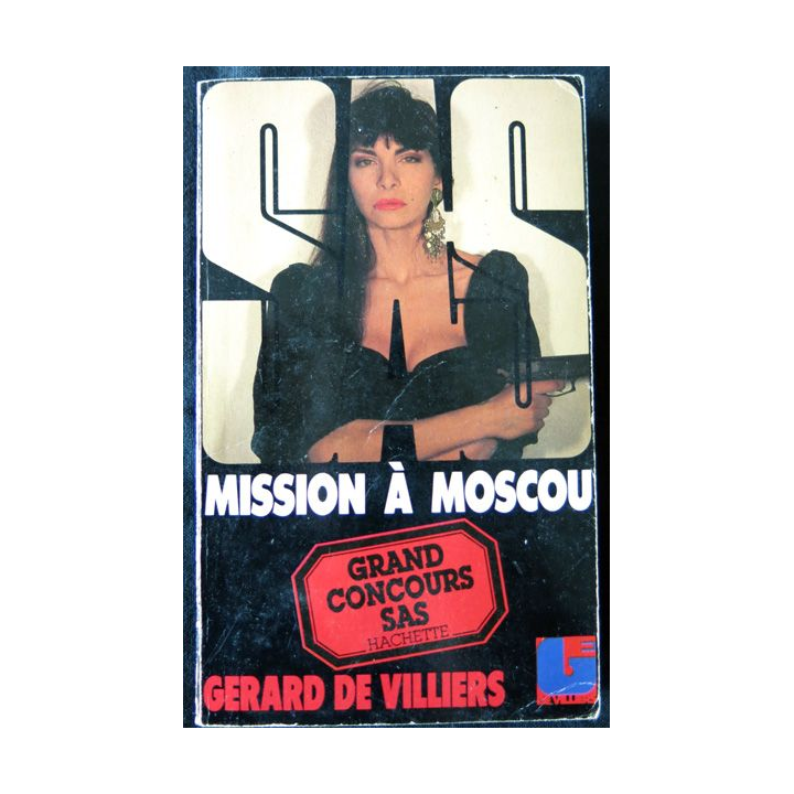SAS - mission à Moscou de Gérard de Villiers aux Editions Plon