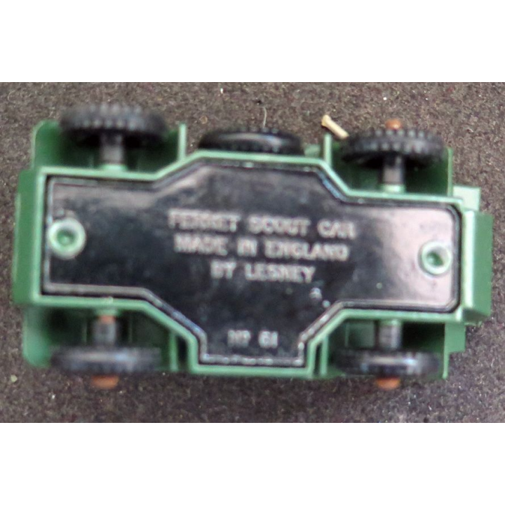 véhicule militaire Matchbox Lesney Ferret scout car n° 61