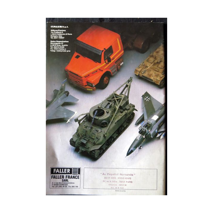 Catalogue de maquettes Italeri année 1983