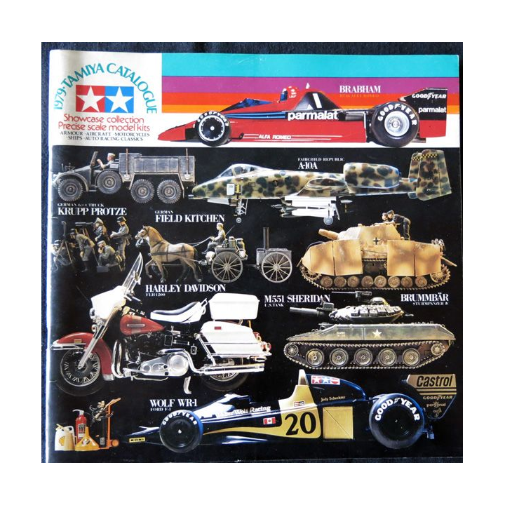 Catalogue maquettes Tamiya année 1979
