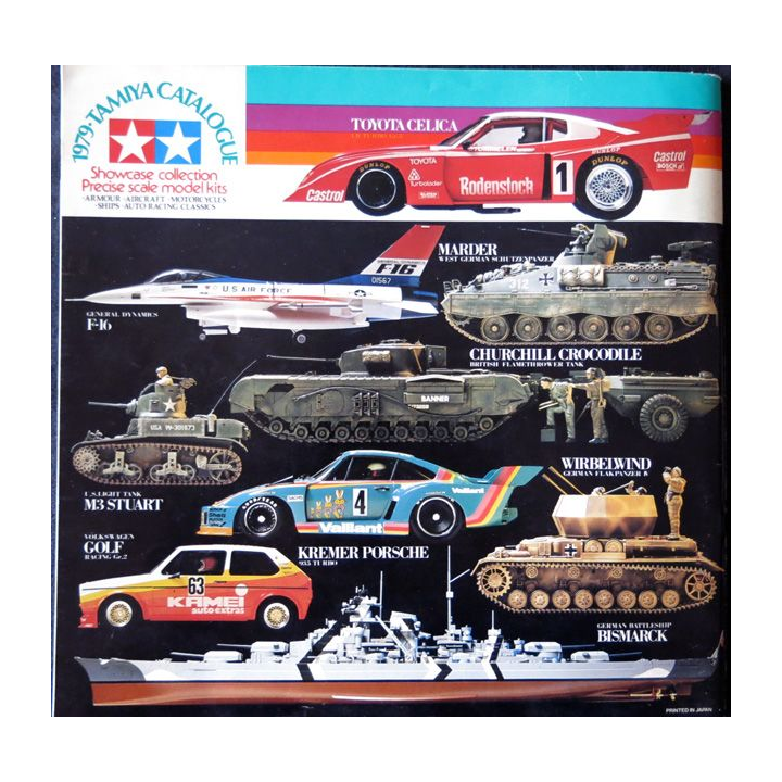 Catalogue maquettes Tamiya année 1979
