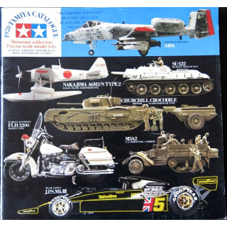 Catalogue maquettes Tamiya année 1978