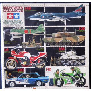 Catalogue maquettes Tamiya année 1983