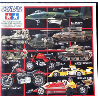 Catalogue maquettes Tamiya année 1980