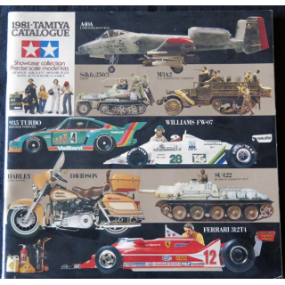 Catalogue maquettes Tamiya année 1981