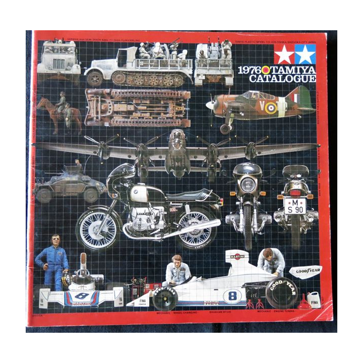 Catalogue maquettes Tamiya année 1976