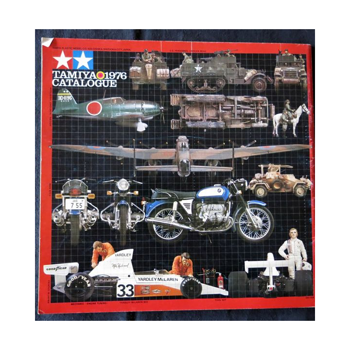 Catalogue maquettes Tamiya année 1976