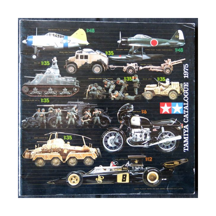 Catalogue maquettes Tamiya année 1975