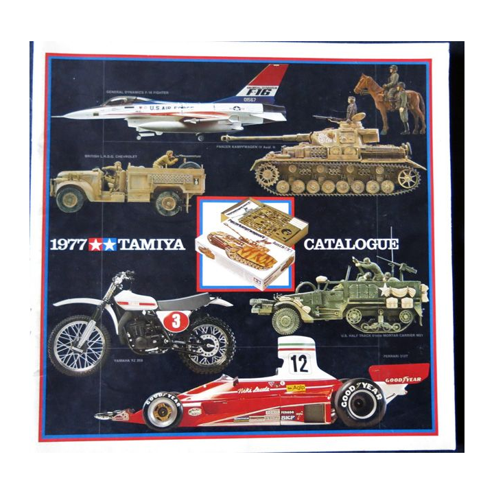 Catalogue maquettes Tamiya année 1977