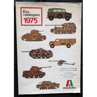 Kit Catalogues de maquettes Italaerei   année 1975 - 2 planches