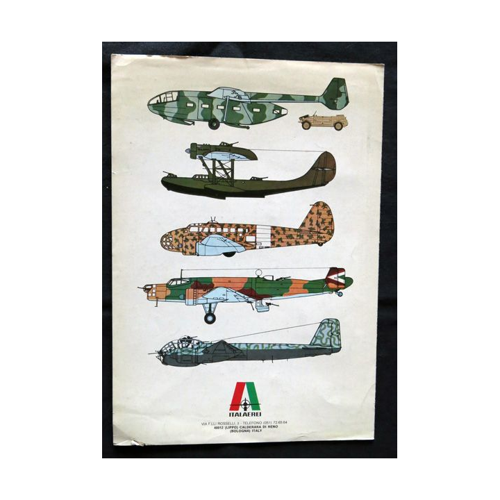 Kit Catalogues de maquettes Italaerei   année 1975 - 2 planches