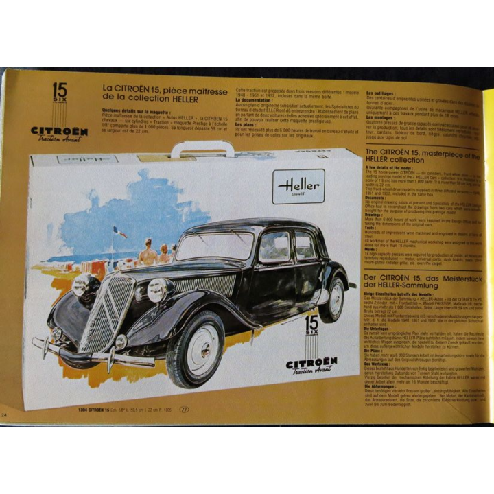 Catalogue Heller Modèles réduits