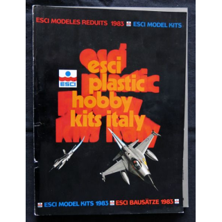 Catalogue Modèles réduits ESCI Models Kit 1983