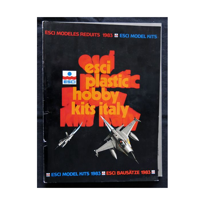 Catalogue Modèles réduits ESCI Models Kit 1983