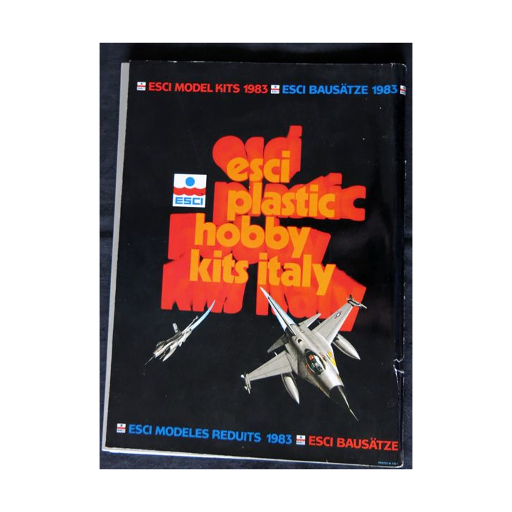 Catalogue Modèles réduits ESCI Models Kit 1983