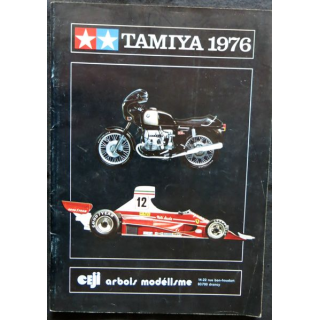 Catalogue Modèles réduits Tamiya année 1976 par CEJI Arbois modélisme