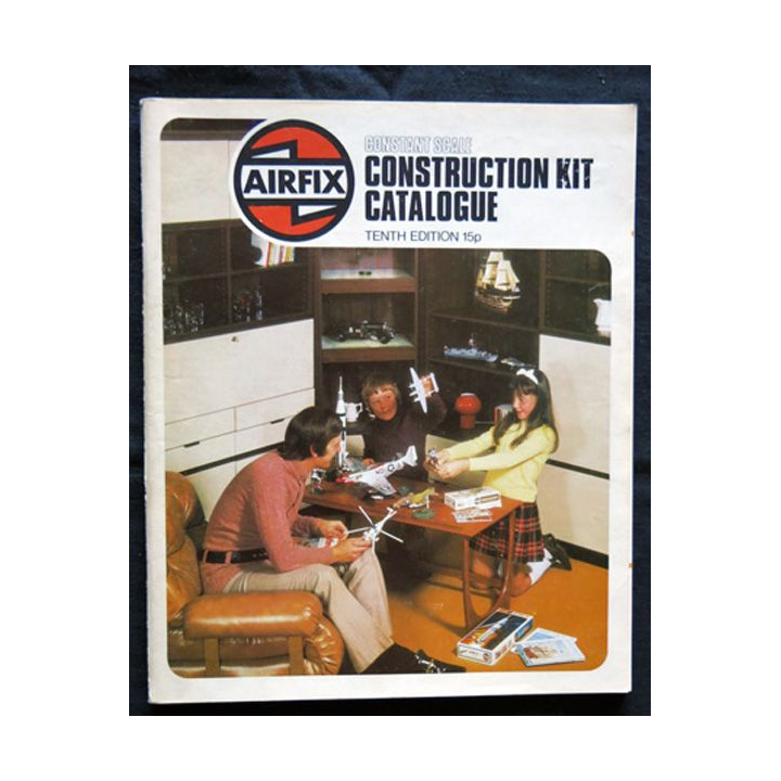 Catalogue modèles réduits Airfix : construction kit catalogue Tenth Edition