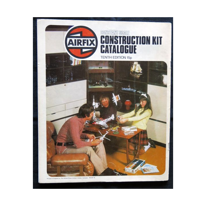 Catalogue modèles réduits Airfix : construction kit catalogue Tenth Edition