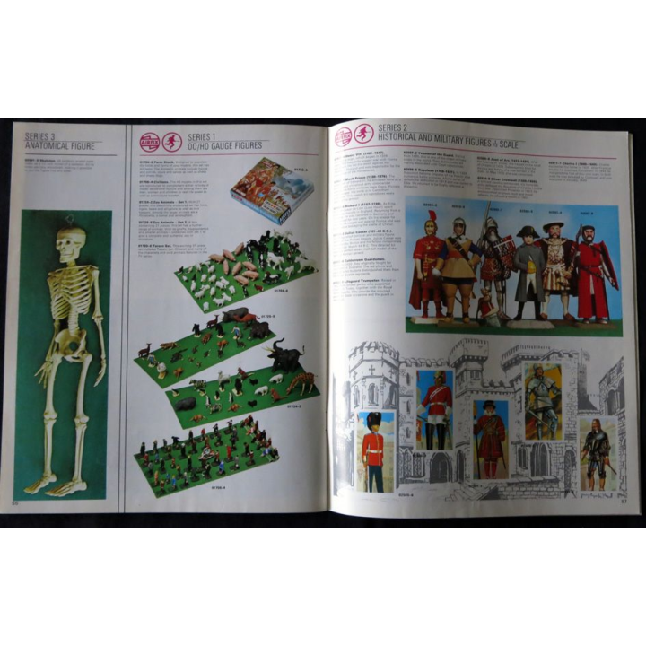 Catalogue modèles réduits Airfix : construction kit catalogue Tenth Edition