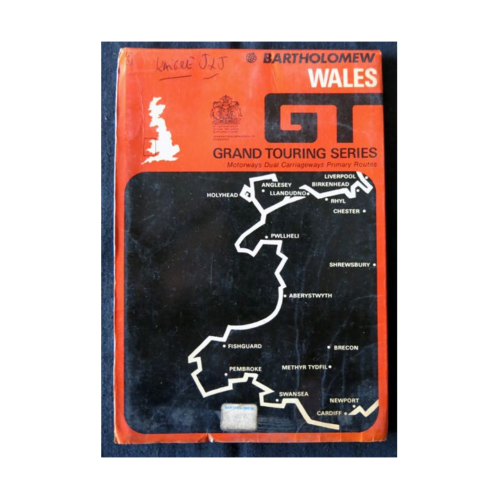 Carte GT grand touring séries Editions Bartolomew Wales