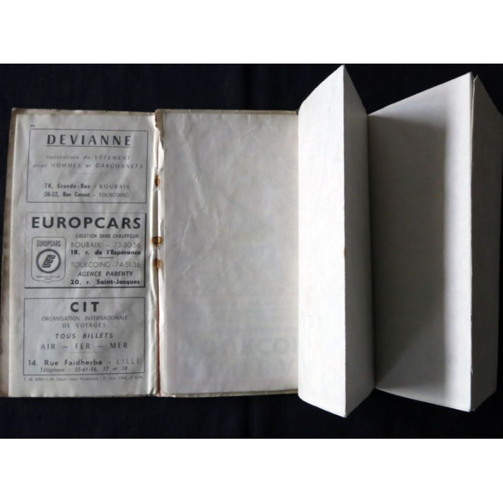 Plan guide Blay Roubaix - Tourcoing