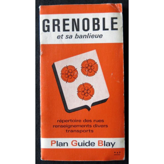 Plan guide Blay : Grenoble et sa banlieue