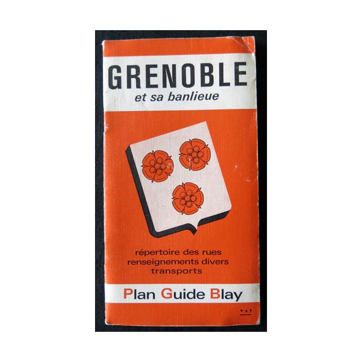 Plan guide Blay : Grenoble et sa banlieue
