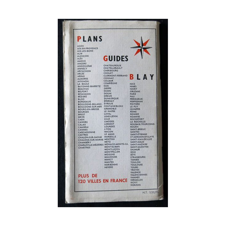 Plan guide Blay : Grenoble et sa banlieue